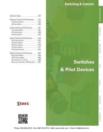 IDEC Switches & Pilot Devices Catalog