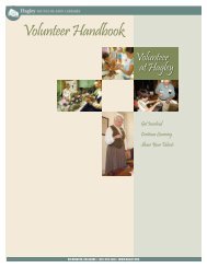 Volunteer Handbook - Hagley Museum and Library