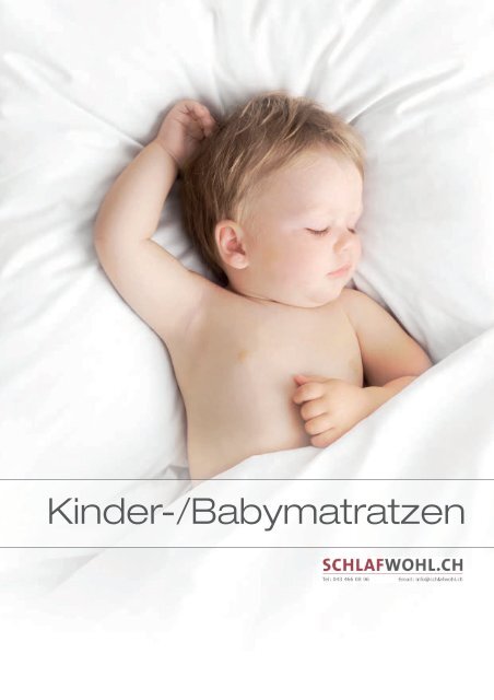 Kinder-/Babymatratzen - Schlafwohl.ch