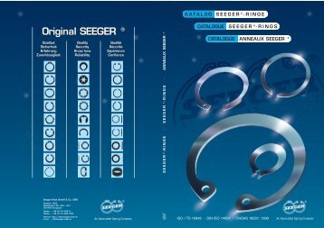 Original SEEGER Ã‚Â® Original SEEGER Ã‚Â®