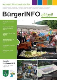 Ausgabe Juli/August 2013 - Stadt Schleiden