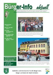 Ausgabe August 2006 - Stadt Schleiden
