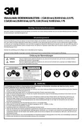 Bedienungsanleitung und Ersatzteilliste (deutsch)