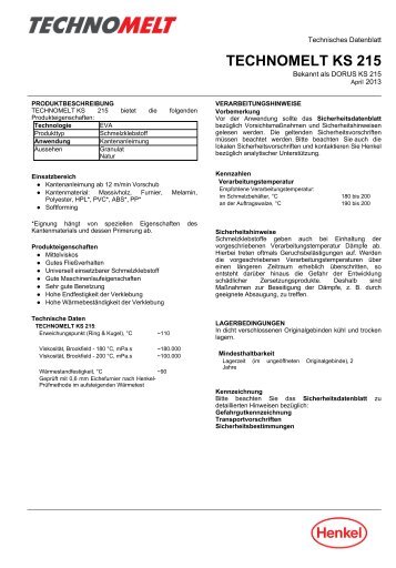 DORUS KS 215
