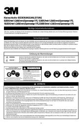 Bedienungsanleitung und Ersatzteilliste (deutsch)
