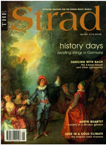 The Strad May 2001.pub - Martin Schleske