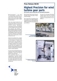 Press Release 06/04 - Dörries Scharmann Technologie Gmbh