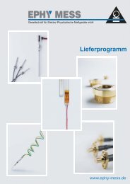 Lieferprogramm - Ephy Mess