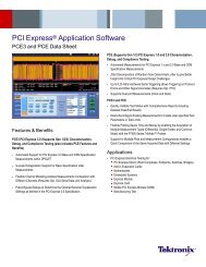 PCI Express Application Software - PCE3 and PCE - AFC Ingenieros