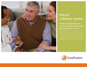 PleurXÂ® catheter system - CareFusion