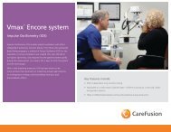 Vmaxâ„¢ Encore system - CareFusion