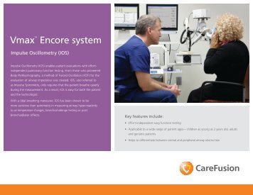 Vmaxâ„¢ Encore system - CareFusion