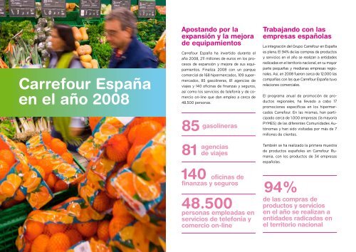 + infosobre Memoria sobre Desarrollo ... - Carrefour EspaÃƒÂ±a