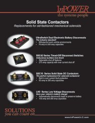 Contactor Product Line Card - InPower Direct