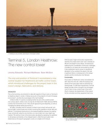 Terminal 5, London Heathrow: The new control tower - Arup
