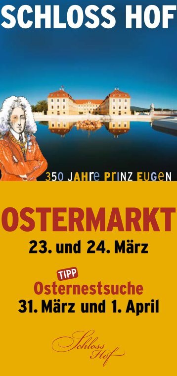Infoflyer zum Ostermarkt (pdf) - Schlosshof