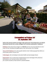 Plakat Erntedankfest_2011 - Schlosshof