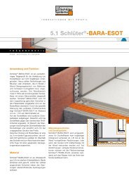 5.1 Schlüter®-BARA-ESOT - Schlüter-Systems