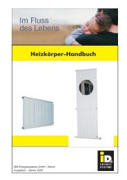 HeizkÃ¶rper-Handbuch - Schmid Energiesysteme