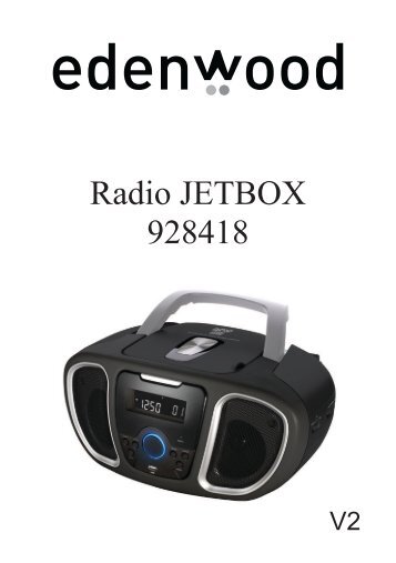 928418 Radio JETBOX - Electro Depot