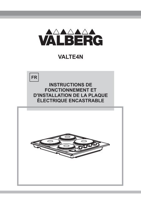 52068679 VALBERG GE.IB.cdr - Electro Depot