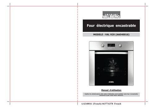 Four Ã©lectrique encastrable - Electro Depot