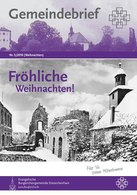 Fröhliche Weihnachten - Evangelische Burgkirchengemeinde ...