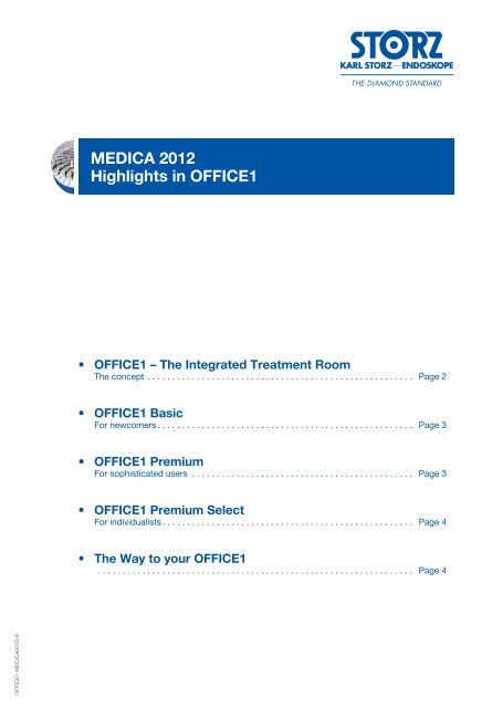 PRESSE Mitteilungen PRESS Releases MEDICA 2012 - Karl Storz