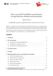 How to use the FFT and Matlab's pwelch function for signal and ...