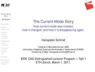 The Current-Mode Story - How current-mode was created, how it ...