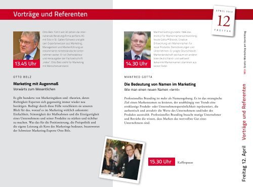 SchmidtCollegTage - SchmidtColleg GmbH & Co. KG