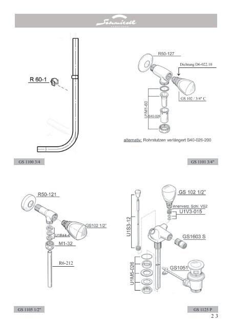 Katalog downloaden - Schmiedl Armaturen