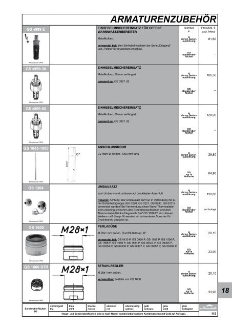 Katalog downloaden - Schmiedl Armaturen