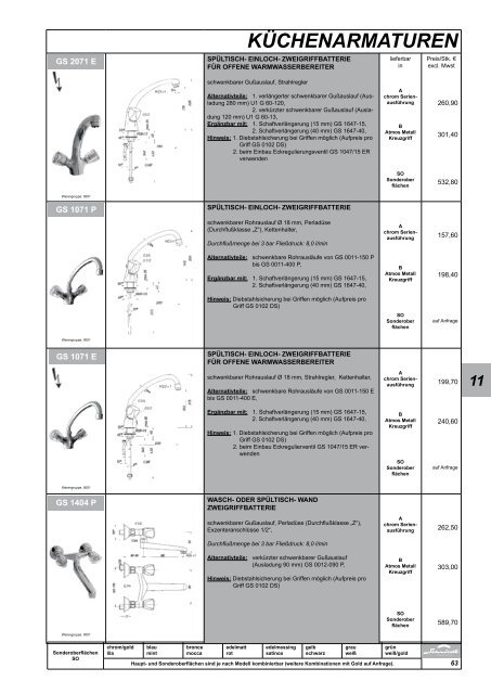 Katalog downloaden - Schmiedl Armaturen