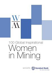 100 Global Inspirational Women in Mining 2013