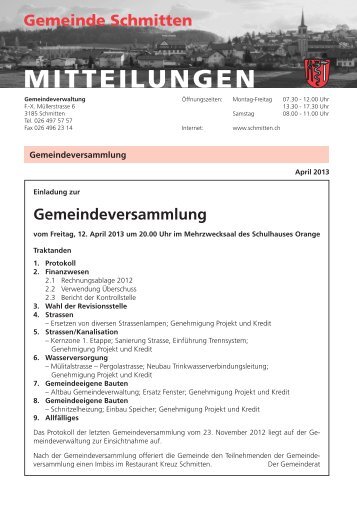 Mitteilungsblatt.Apr.. - Gemeinde Schmitten