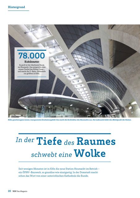 VDV Das Magazin Ausgabe Juni 2014