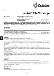 LentusÃ‚Â® Pilz-Vorsorge - Schneckenprofi