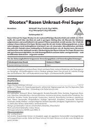 D DicotexÃ‚Â® Rasen Unkraut-Frei Super - Schneckenprofi
