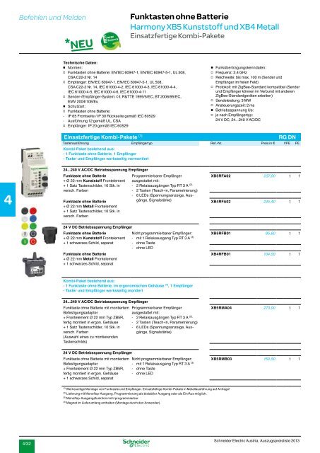 Gesamtinhaltsverzeichnis Automatisierung ... - Schneider Electric