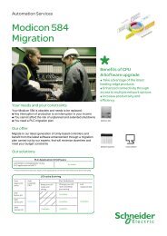 Modicon 584 Migration - Schneider Electric