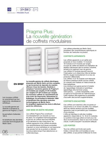 Pragma Plus: La nouvelle gÃƒÂ©nÃƒÂ©ration de coffrets modulaires 06