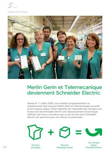 Merlin Gerin et Telemecanique deviennent Schneider Electric