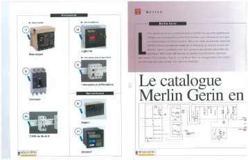 Le catalogue Merlin Gerin en 5 fonctions