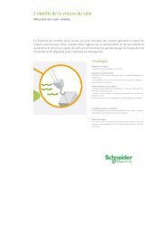 ContrÃƒÂ´le de la vitesse du vent - Schneider Electric