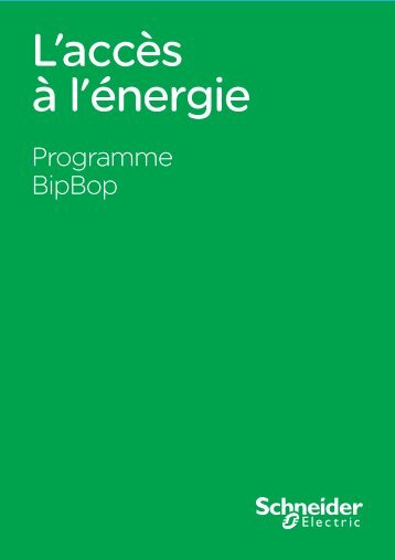 Brochure BipBop (pdf) - Schneider Electric