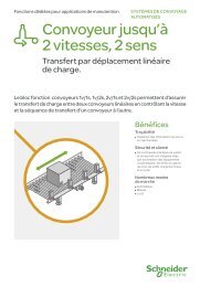 Convoyeur jusqu'ÃƒÂ  2 vitesses, 2 directions - Schneider Electric