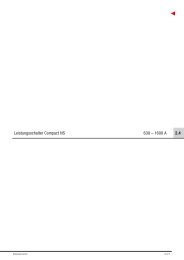 Leistungsschalter Compact NS - Schneider Electric (Schweiz)