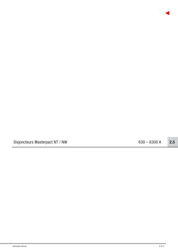 Masterpact NT - Schneider Electric (Schweiz)