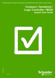 Compact / Hardwired / Logic Controller / M238 ... - Schneider Electric